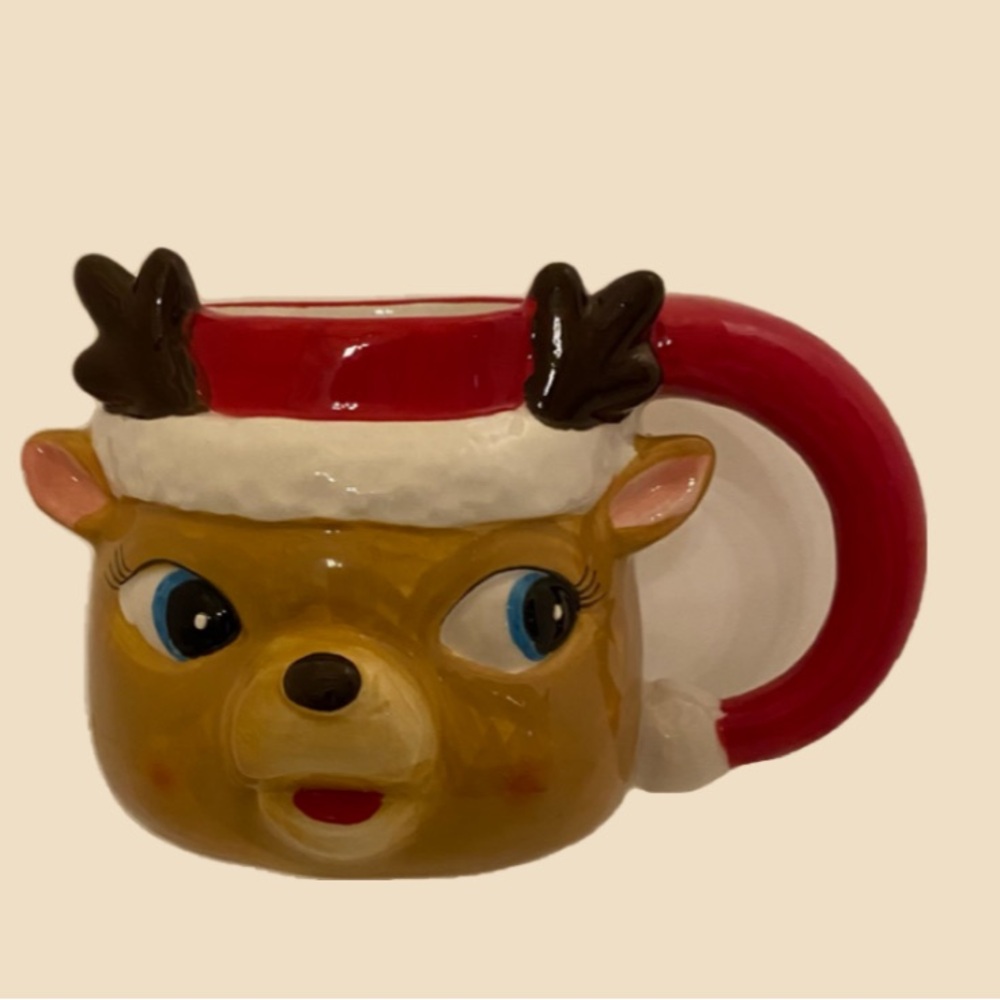 Cutie Reindeer Christmas Mug